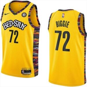 Nike Yellow Bed-Stuy Basketball Jersey